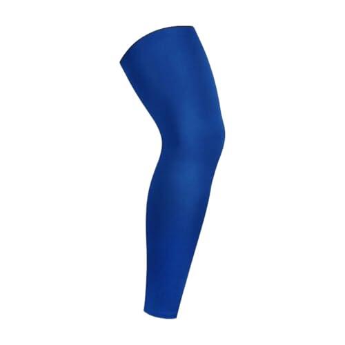 LYXYGMV 1 rodillera deportiva protectora, transpirable, anti-UV, for ciclismo al aire libre, baloncesto Para Fitness, Ejercicio(1 PCS Blue,XL)