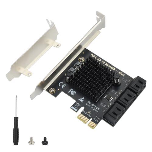 Cómo Ampliar tu Almacenamiento con la Tarjeta ELUTENG PCIe SATA de 6 Puertos