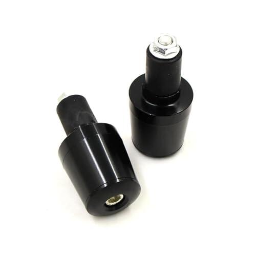 Extremos puños Manillar para Aprilia RS 125/660 Rs660 Rs125 Rsv4 Rsv 4 Extremos Manillar Motocicleta Contrapesos De Extremo De Manillar(Negro-a)