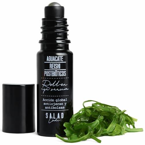 Salad Code Roll-On Eye Serum - Contorno de ojos roll-on antiojeras y antibolsas – Sérum ojos efecto lifting inmediato – Reduce ojeras y bolsas – Hidratante natural con aguacate - eye cream