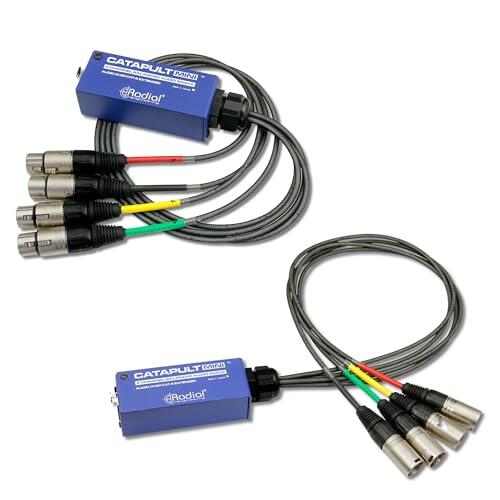 Revolución en el Cableado de Audio: Análisis del Sistema Radial Catapult Mini TX/RX Cat 5/6