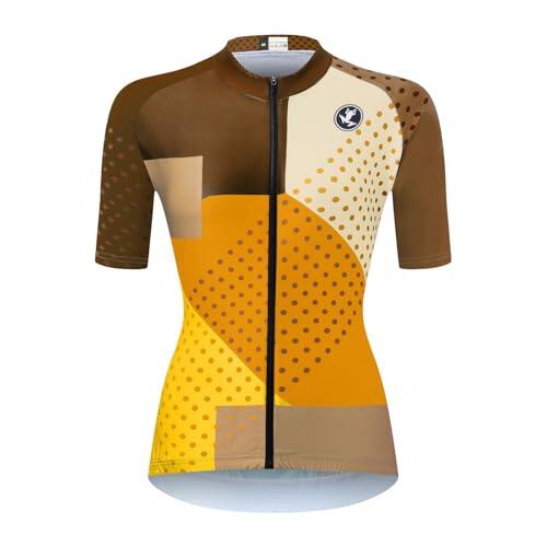 UGLY FROG 2026 Camiseta de Manga Corta de Ciclismo Mujer, Jersey de Ciclismo cómodo Transpirable Secado rápido