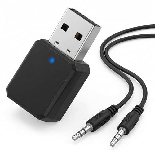 Transforma el sistema de audio de tu coche con este adaptador Bluetooth 5.1