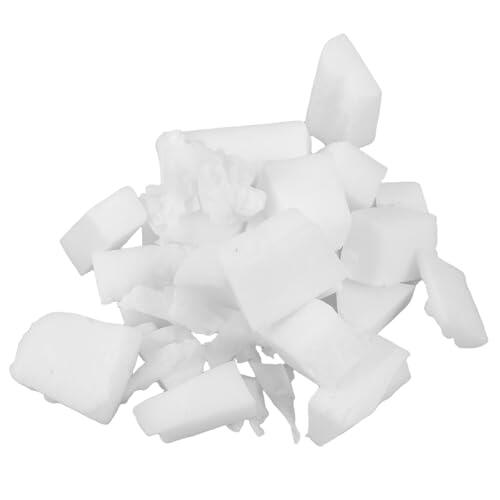HOOTNEE Base y Versátil Suave Piel de Jabón Orgánico Blanco en Barra Glicerina y Aceite de Oliva para Hacer Jabón Artesanal en Casa
