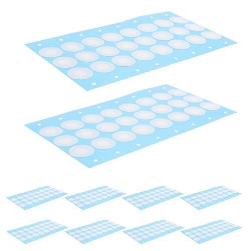 Luxshiny Discos de Filtro Adhesivos para Cultivo de Hongos, 72 Unidades, Membrana Transpirable para Frascos de Boca Ancha, Parche Filtrante para Flujo de Aire Óptimo en Laboratorio