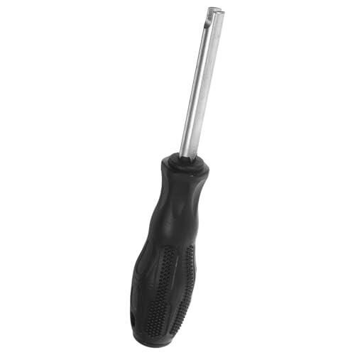 MOBUTOFU Herramienta de Ajuste, Accesorio de Acero Inoxidable Negro para Barra de Armadura, Ajustador Preciso y Resistente para Alineación Profesional en Tatuajes