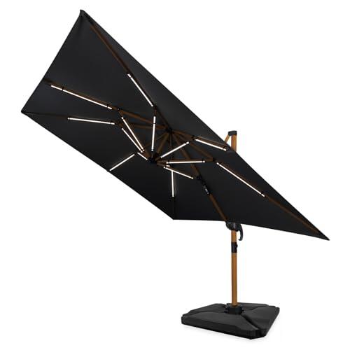 Ilumina tus noches al aire libre con la solución definitiva para sombrillas