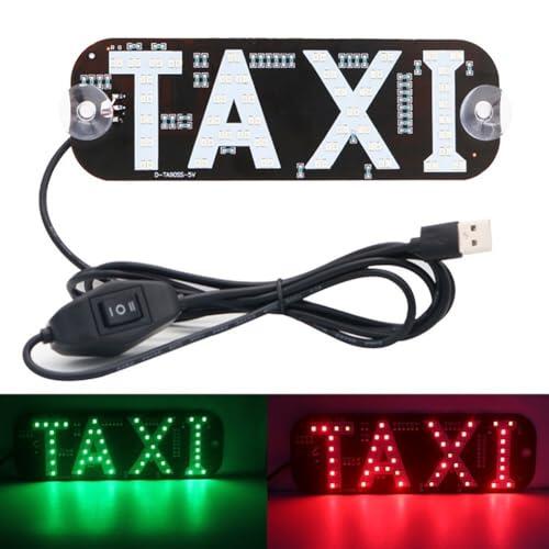 Optimiza tu servicio de taxi con la nueva señal LED USB de doble color