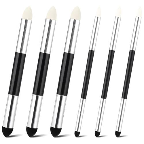 6 Piezas Borradores De Dibujo De Esponja, Estompador Dibujo Plumas Esponjas Para Mezcla De Bocetos, Accesorios De Dibujo, Mezclador Pastel Lavable Con Doble Cabeza Para Bosquejo, Artístico