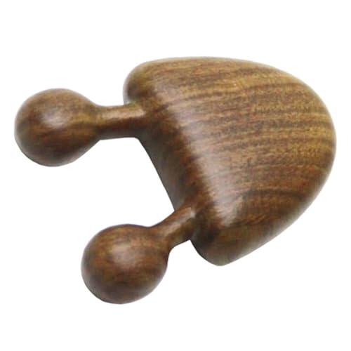 SOESFOUFU Masajeador Facial de Madera de Sándalo Verde, Herramienta Pequeña de Puntos de Acupuntura para Masaje Corporal, Diseño Ergonómico para Mejorar la Circulación y Aliviar el Estrés