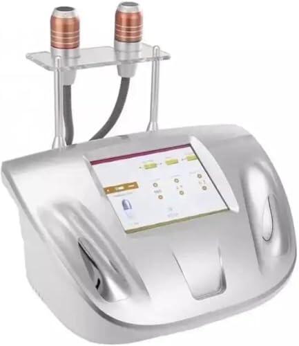 Pyrepping Máquina Hifu Reafirmante Profesional 7D, Máquina de Belleza Facial con 2 Mangos para Lifting, Tonificar, Reafirmar y Eliminar Arrugas, Herramienta Antiarrugas Segura e Indolora