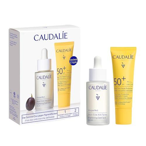 Caudalie Pack Dúo Vinoperfect Sérum Antimanchas y Fluido Protector Solar SPF50+, Edición Limitada