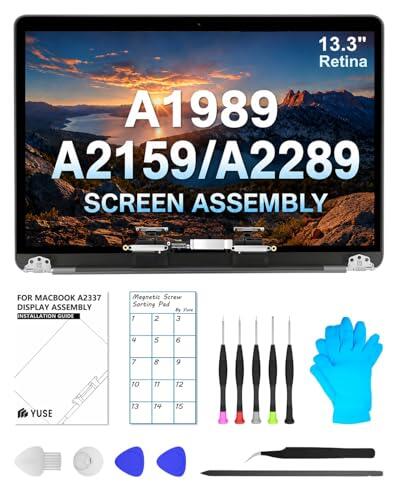 Guía de reemplazo para pantalla de MacBook Pro 13.3" (2018-2020): Solución técnica y compatibilidad