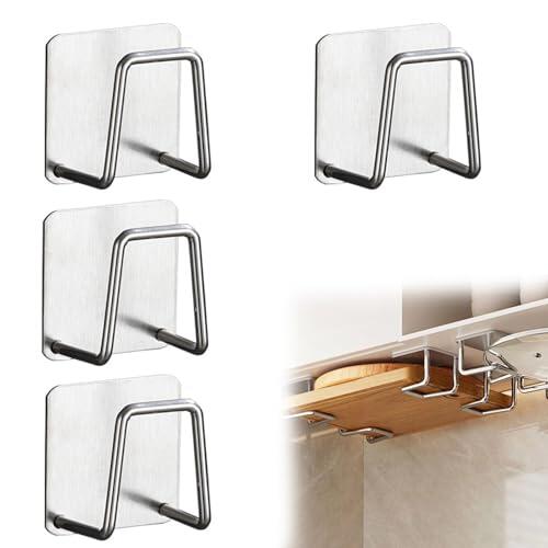 4 Soportes De Esponja Para Fregadero De Cocina, Soportes De Almacenamiento De Esponja, Organizador De Cocina Impermeable, Para Almacenamiento Y Escurrido, Plateado