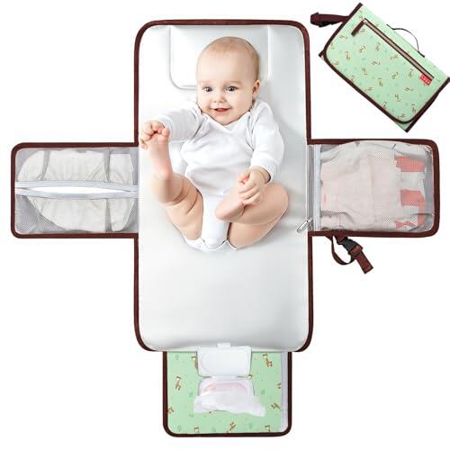 Análisis completo del cambiador portátil Lekebaby con diseño de cebra para viajes y uso diario