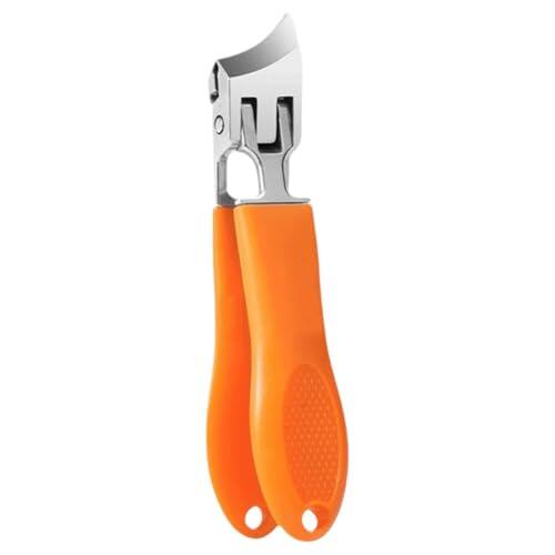 Schräger Nagelknipser - Schräg Gebogener Nagelschneider, No Splash Selbstsammelnd, Ergonomisch | Zehennagel Für Eingewachsene Nägel Senioren Männer Frauen Pflege