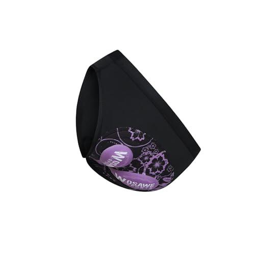KIXZSAZ Pantalones Cortos de Ciclismo de montaña de Secado rápido, Ligeros y de Alto Rendimiento Que ofrecen transpirabilidad y Comodidad para Ciclistas Profesionales, Negro y Morado, S