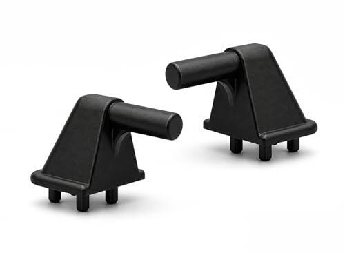 Soportes Bandeja Maletero Compatible con Mercedes Clase A W177 (año 2018+) y Clase B W247/ Bisagra Para Bandeja de Maletero/Estante Para Bandeja de Maletero Pack 2 (Negro)