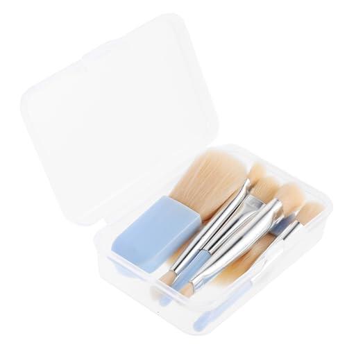SOESFOUFU Juego de de Maquillaje con Estuche de Plástico Mini Portátil para Mujer y Artificiales, Adecuado para Principiantes y Uso en