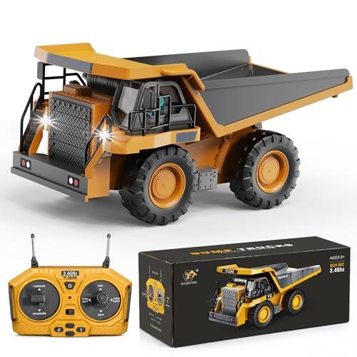 Construcción en casa: Análisis completo del camión volquete RC YESHIN escala 1:20