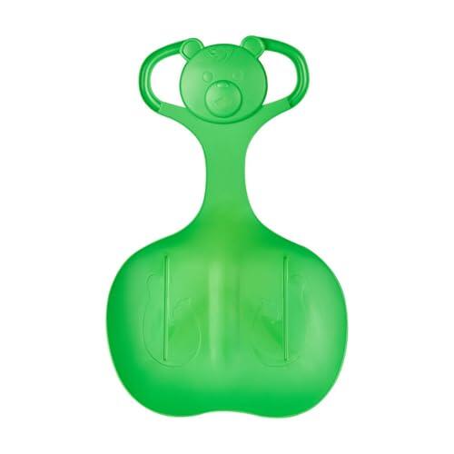 KTUXZCI Trineo de Arena, Tabla de esquí, Deslizador, Trineo de Nieve, Volador, césped Resistente al frío, diversión Invernal para niños y Adultos, de Descenso, Verde