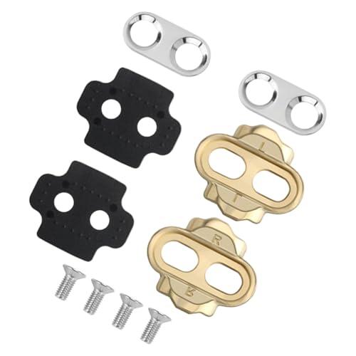 EXCEART Juego de Calas Gran Área de Apoyo para Bicicleta Resistentes de Aleación de Aluminio Set de 1 para Ciclismo para Pedales de Montaña