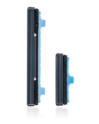 Mobile TM Compatible con botones duros (alimentación/volumen) compatibles con Samsung Galaxy Note 10 (Aura Black)