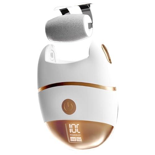 Smooth Step - Removedor de callos de pies para reparación del talón | de pies eléctrica con pantalla digital con diseño portátil profesional y velocidad ajustable para hombres y mujeres Piel muer