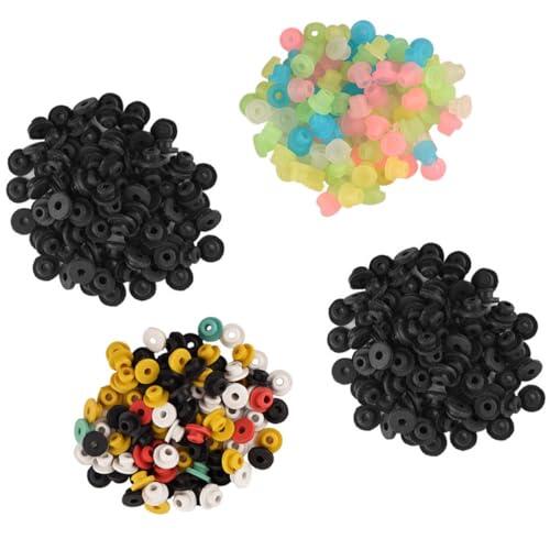 ASAKKURA 400 Piezas de Ojales de Silicona, Reducen Vibración y Fricción, Accesorios para Máquina de Tatuar en Varios Colores