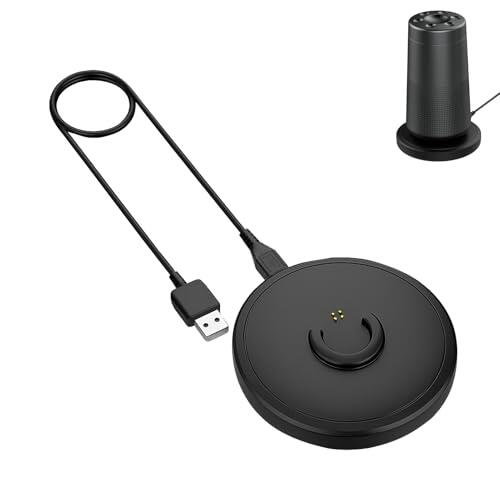 Menibeuty Estación de carga para Revolve & Revolve+, cargador de repuesto estable con cable de carga, base de carga altavoz Bluetooth compatible con Bose SoundLink Revolve/Revolve Plus 2, negro