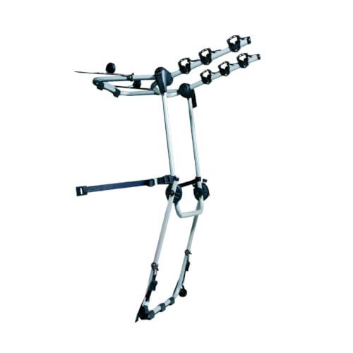 Análisis técnico del portabicicletas Mont Blanc Rear Trail Hatch H para tres bicicletas