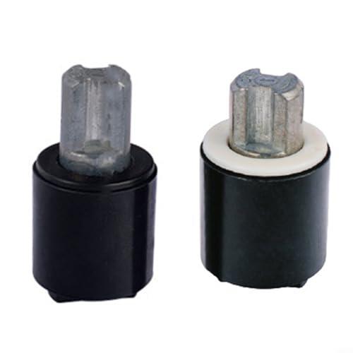 Amortiguador de tapa de inodoro con control de par para cierre gradual de tapa en asientos de inodoro de porcelana o plástico