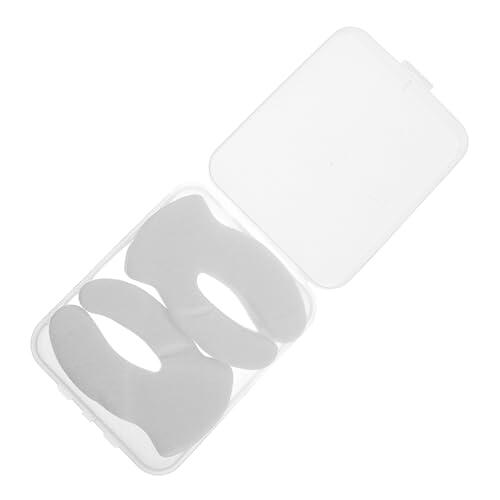 MAGICLULU Mascarilla de Spa Desechable para Ojos 200 Piezas de Tela No Tejida de Color Claro para Hidratación y Reducción de Hinchazón, Adecuado para Uso en Casa y Viaje