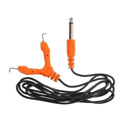FRCOLOR Equipo Profesional para Tatuajes Bobinas de Cobre y Silicona Naranja, Diseño Ergonómico y Duradero para Sesiones de Tatuaje en Estudio