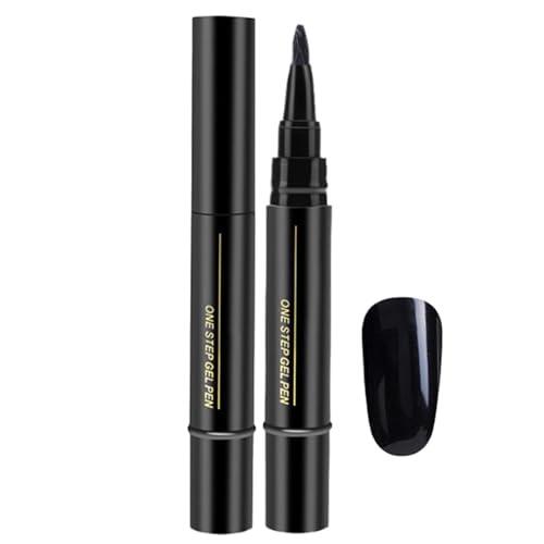 Lápiz Esmalte Uñas - Rotuladores para Pintar Uñas - Bolígrafos De Esmalte para Manicura, Pintauñas De Lápiz, 12 Colores, Secado Rápido, Adecuado para Casa Salón Principiantes