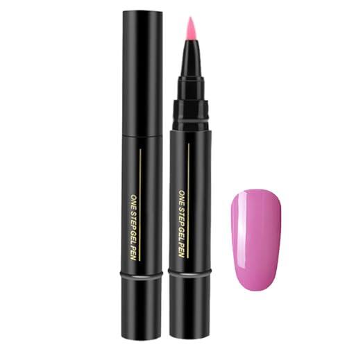 Lápiz Esmalte Uñas - Rotuladores para Pintar Uñas - Bolígrafos De Esmalte para Manicura, Pintauñas De Lápiz, 12 Colores, Secado Rápido, Adecuado para Casa Salón Principiantes