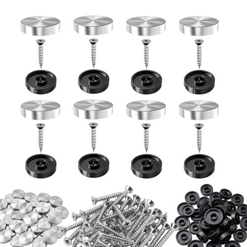 100 Piezas Clavos para Lámina Nodular 3,5x25mm, Clavos Autoperforantes con Cabeza de Plástico, Clavos Techo para Fijación Membrana Drenante, Alternativa Tornillos Perfil Remate