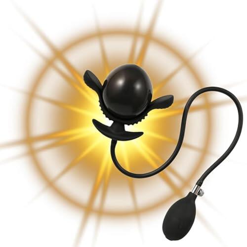 QiKKago Cuerpo Inflable De Estiramiento De Nalgas con Bomba De Mano Y Tubo, ExpansióN Ajustable, Silicona Lisa, Uso Diario Interior + Y