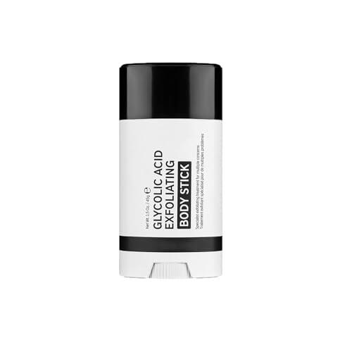 Hidratante Exfoliante Stick,Glycolic Acid Exfoliating Body Stick,Cuidado De La Piel,Hacer Que La Piel Sea Más Suave,45G