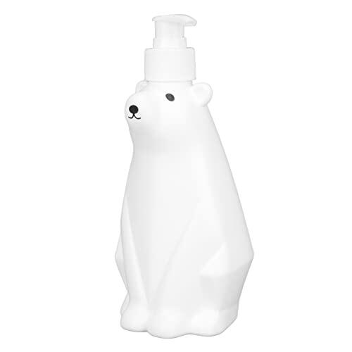 Alomejor Dispensador de champú, Práctico Tipo de Bomba para Botellas de Ducha, Dispensador de Acondicionador de Líquido de Lavado, Viajeros, 10,0x4,7 Pulgadas (M)