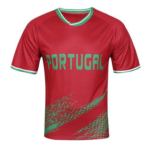Camiseta Mujer Cuello Redondo Manga Corta para Fans de Fútbol, Básica y Elegante para Verano