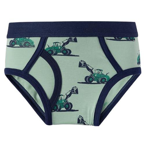 Genérico Calzoncillos Niño 1-12 Años Tractor Slip Niño con Bragueta Deporte Ropa Interior Infantil Bebe Cintura Elástica Cómodo Suave Transpirable (Menta Verde, 10-12 años)
