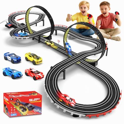 Emoción y Velocidad en Casa: Análisis Completo de la Pista de Carreras Eléctrica JONRRYIN