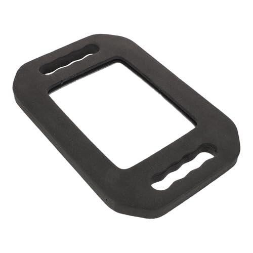 DOITOOL Espejo de Mano Rectangular con Marco de Espuma Irrompible, Ligero y Fácil de Instalar para Peluquería y Uso en Casa, Color Negro, Adecuado para Salón de Belleza