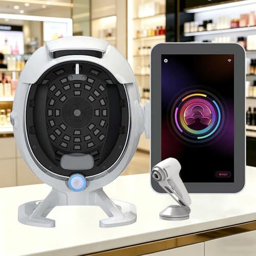 TozMvi Detector Inteligente De Piel con IA (15.6/21.5 Pulgadas): Analizador Cutáneo Profesional De 36 MP para El Análisis Profundo De Hidratación, Grasa, Pigmentación Y Poros 15.6in