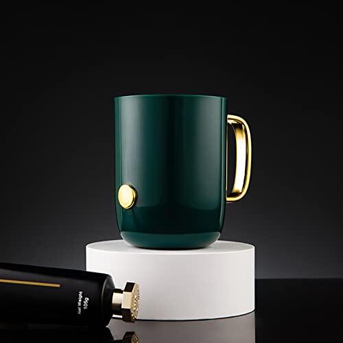 Fdit Taza Ergonómica para Cepillo de Dientes, Vaso para Baño, Resistente Al Calor y Al Frío, Diseño de Ajuste de Labios Redondos para Uso Diario y Viajes (201-300ml)
