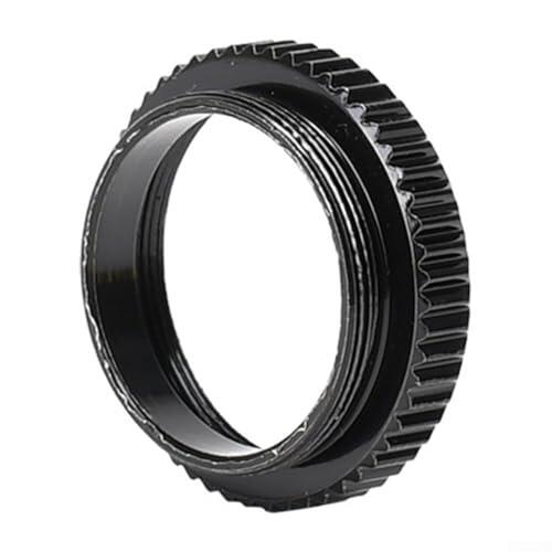Adaptador de montaje C a CS para anillo, Tubo de extensión C a CS de 25 mm, Espaciador de montaje C de aluminio para anillo para lente de cámara industrial, Convertidor C CS de cámara de seguridad