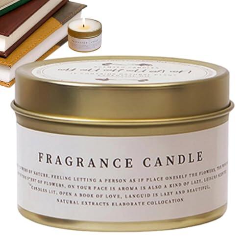 Velas Aceites Esenciales - Fragancia Hogar Y Dormitorio | Eliminación Olores Aromaterapia Emergencia | Decoraciones Cumpleaños Para Camping Senderismo, Natural Soya, Larga Duración Quema, A