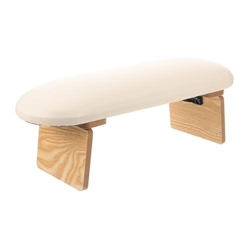 ibasenice Reposabrazos para Uñas Plegable Superficie Lisa y Soporte Cómodo, Ajustable en Elevación para Entrenamiento y Proyectos DIY en Casa