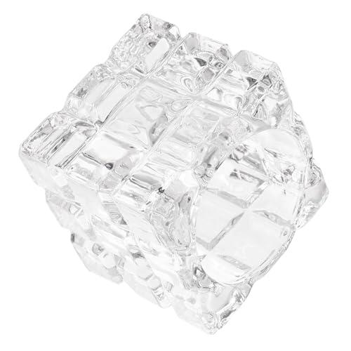 Lurrose Cuenco de Vidrio para Uñas Tipo Dappen, Recipiente Versátil para Almacenar Herramientas de Manicura Diseño Elegante y Funcional